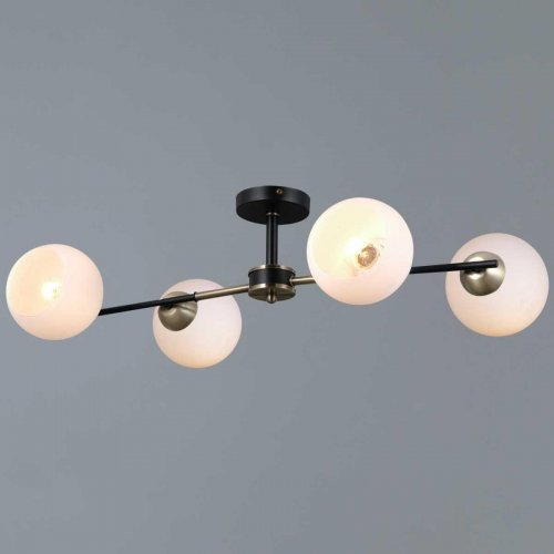 Потолочный светильник ILLUMICO IL0469-4CSQ-24 BK AB LIBRA Потолочный светильник ILLUMICO IL0469-4CSQ-24 BK AB LIBRA