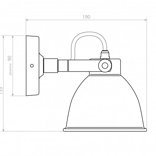 Настенный светильник Covali WL-50718 Настенный светильник Covali WL-50718