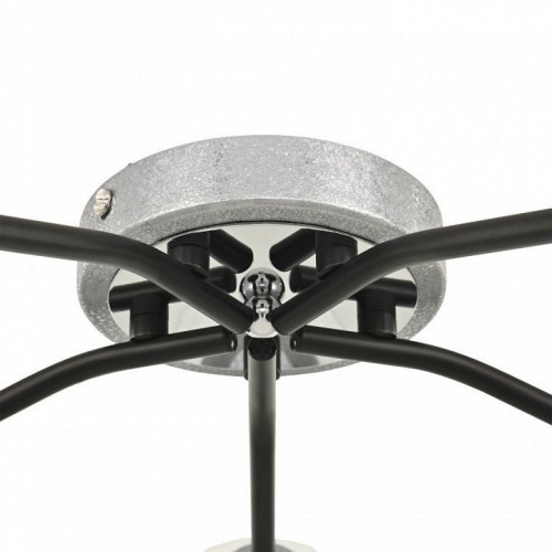 Потолочная люстра Arte Milano Napoli-326207 326207/5 CR.BK Потолочная люстра Arte Milano Napoli-326207 326207/5 CR.BK