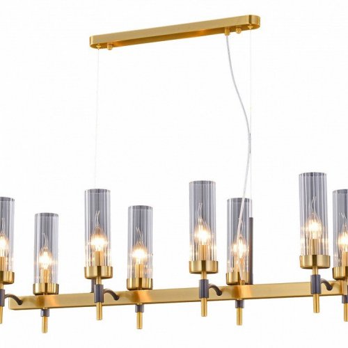 Потолочный светильник ILLUMICO IL5177-8LLS-29 BRASS TUBO Потолочный светильник ILLUMICO IL5177-8LLS-29 BRASS TUBO