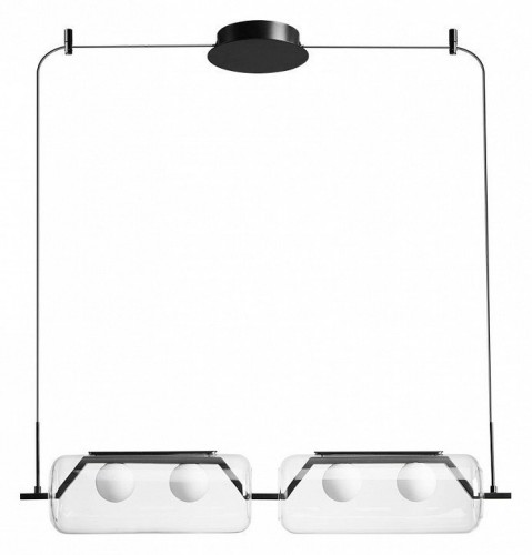 Подвесной светильник Arte Lamp Geneva A2341SP-4BK Подвесной светильник Arte Lamp Geneva A2341SP-4BK