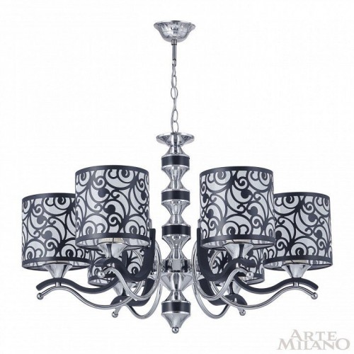 Подвесная люстра Arte Milano Florentia-4957 304957/6 Bk/Ni