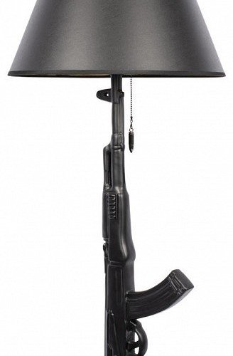 Интерьерная настольная лампа Loft IT Arsenal 10136/B Dark grey Интерьерная настольная лампа Loft IT Arsenal 10136/B Dark grey