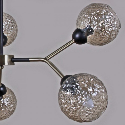 Подвесная люстра Illumico IL0268-6PSQ-79 BK AB