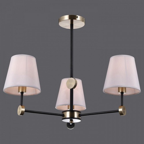 Потолочная люстра Illumico IL0394-3CSQ-24 BK AB CASTOR