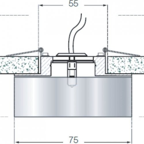 Точечный светильник Donolux Downlight DL026BS Точечный светильник Donolux Downlight DL026BS