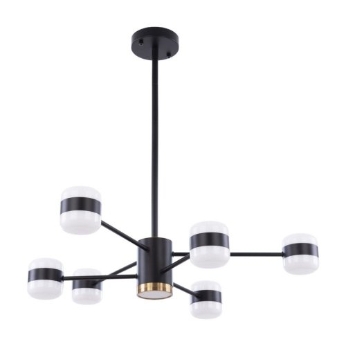 Потолочная люстра APL LED Ferrara 3307.6296-6 Black Потолочная люстра APL LED Ferrara 3307.6296-6 Black