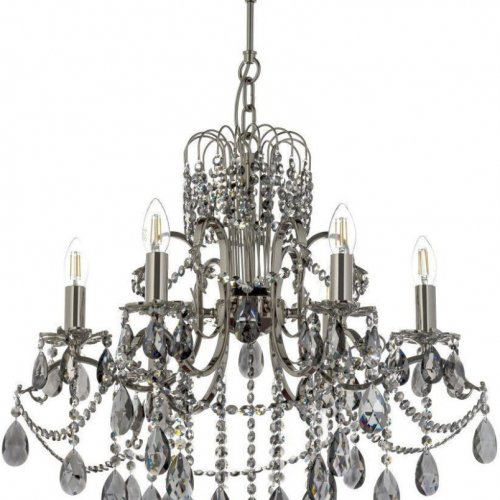 Подвесная люстра Dio DArte  Alessandria Nickel Alessandria E 1.1.6.601 N