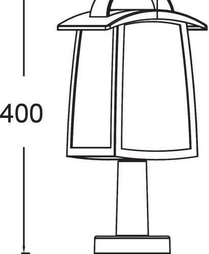 Наземный фонарь Oasis Light FRANKFURT I 2736-400 V Наземный фонарь Oasis Light FRANKFURT I 2736-400 V