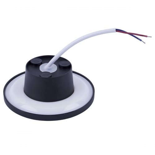 Уличный накладной светильник Uniel ULU-P35R-6W/3000K+4000K+6500K/D12 IP65 BLACK UL-00013631