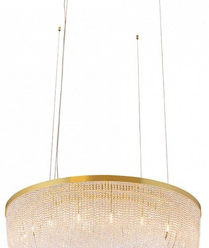 Подвесная люстра Newport LUNA 8320/92 C mat.gold