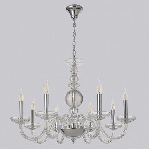 Подвесная люстра Crystal Lux ARABESQUE SP8 CHROME Подвесная люстра Crystal Lux ARABESQUE SP8 CHROME
