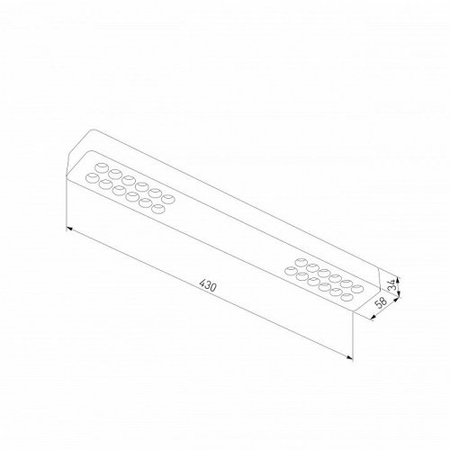 Потолочный светодиодный светильник Elektrostandard Tend 25115/LED a068852 Потолочный светодиодный светильник Elektrostandard Tend 25115/LED a068852