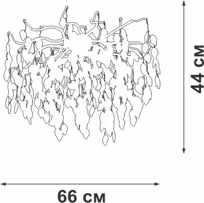 Потолочная люстра  V28320-8/7PL