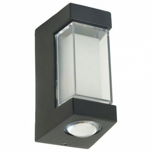 Светильник уличный светодиодный Feron DH058, 4W, 380Lm, 3000K, черный 51489