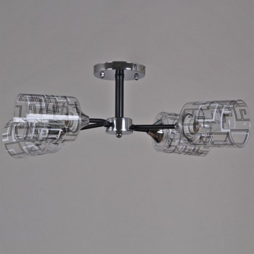 Потолочная люстра  26260-0.3-04 CR+BK