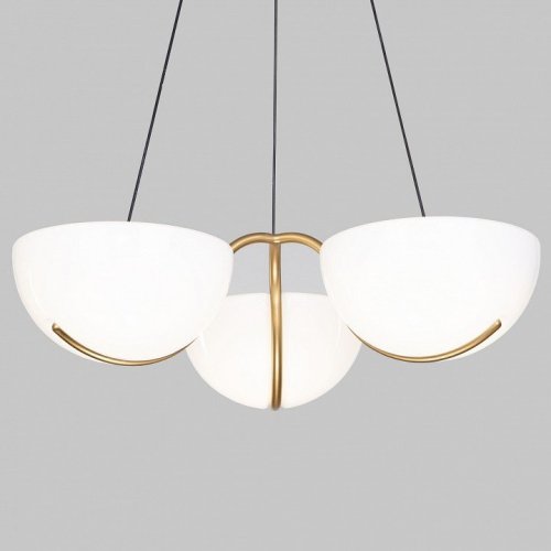 Подвесной светильник Eurosvet Emisfero 50083/3 LED золото