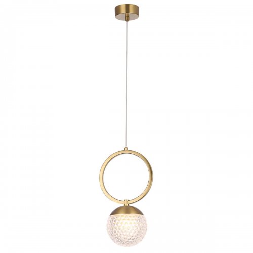Подвесной светильник Crystal Lux Carolina SP1 V1 BRASS