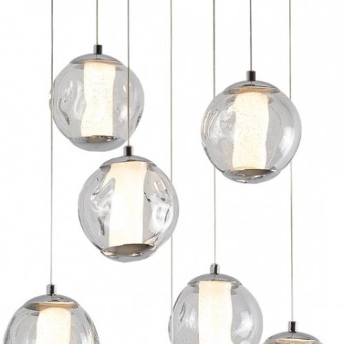 Подвесной светильник DeLight Collection OD2437 OD2437-7 gold/clear Подвесной светильник DeLight Collection OD2437 OD2437-7 gold/clear