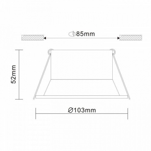 Встраиваемый светильник ST Luce ST207.508.01