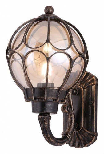 Уличный настенный светильник Maytoni Via O024WL-01G