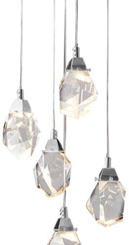 Подвесной светильник DeLight Collection Crystal rock OM820083-5C (MD-020B-5 chrome) Подвесной светильник DeLight Collection Crystal rock OM820083-5C (MD-020B-5 chrome)
