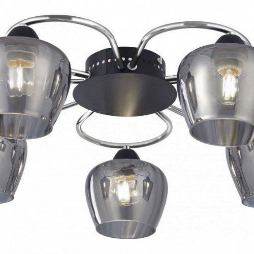 Потолочная люстра Arte Milano AMALFI 321508/5 CR+BK