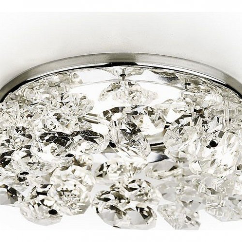 Встраиваемый светильник Ambrella light Crystal K308 CL/CH