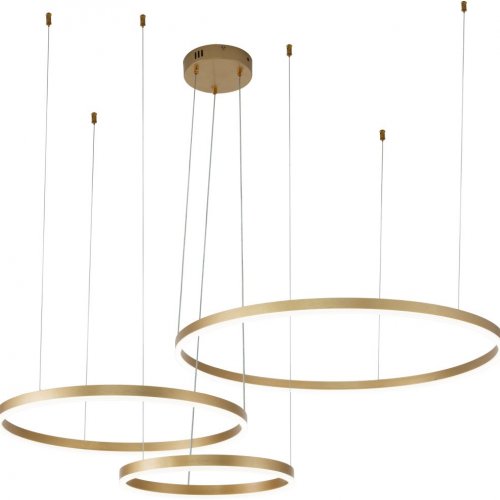 Подвесной светодиодный светильник Indigo Galass 14001/3P Gold V000013L Подвесной светодиодный светильник Indigo Galass 14001/3P Gold V000013L