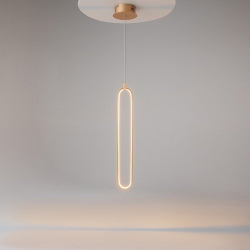 Подвесной светодиодный светильник Maytoni Chain MOD017PL-L13G Подвесной светодиодный светильник Maytoni Chain MOD017PL-L13G