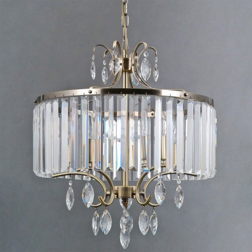 Подвесная люстра Illumico IL3519-5PSQ-24 AB LYRA