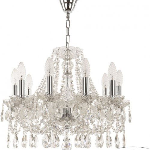 Подвесная люстра Bohemia Ivele Crystal 107 107/10/165 Ni Подвесная люстра Bohemia Ivele Crystal 107 107/10/165 Ni