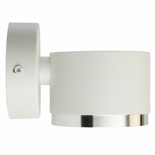 Светильник  настенный Feron HL4598  Barrel DUET 12W, 230V,GX53, белый + хром IP20