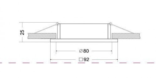 Встраиваемый светильник Maytoni Atom DL024-2-01B Встраиваемый светильник Maytoni Atom DL024-2-01B