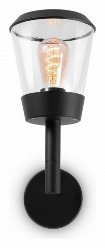 Настенный фонарь уличный Maytoni Faro O039WL-01B