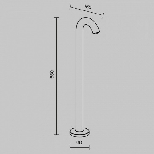 Наземный светильник Maytoni Lumi O476FL-L4GF3K