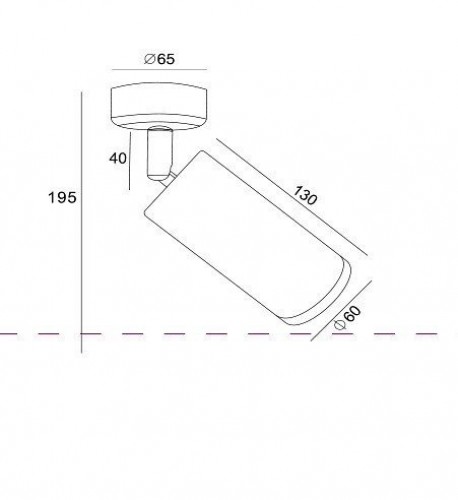 Спот Maytoni Focus C017CW-01B Спот Maytoni Focus C017CW-01B