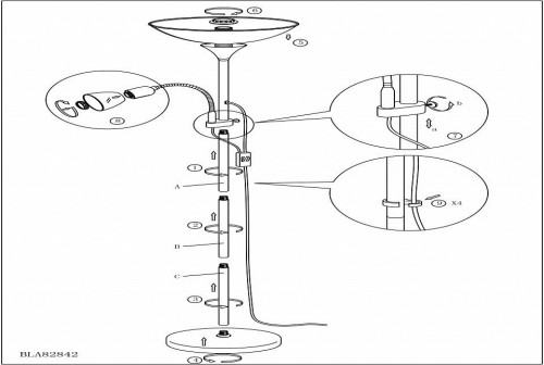 Торшер Eglo Up 2 82843 Торшер Eglo Up 2 82843