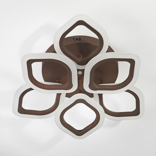 Потолочная светодиодная люстра Escada Ella 10212/6LED Coffee Потолочная светодиодная люстра Escada Ella 10212/6LED Coffee