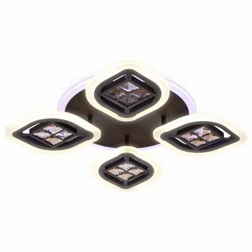 Потолочная светодиодная люстра Ambrella light Ice FA281 Потолочная светодиодная люстра Ambrella light Ice FA281