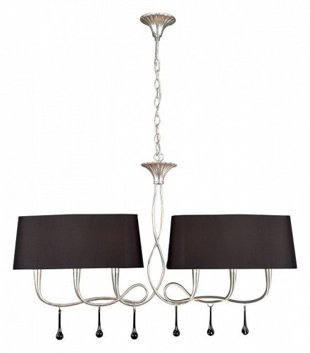 Подвесная люстра Mantra Paola Silver Painting 3531
