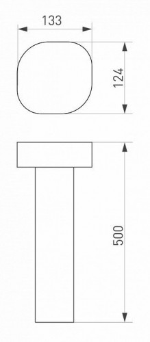 Наземный светильник Arlight LGD-SWAMP-BOLL 029968