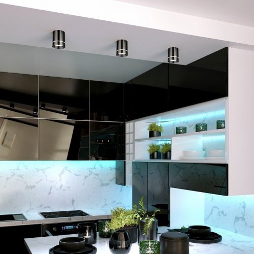 Потолочный светодиодный светильник Elektrostandard Topper DLR021 черный жемчуг a053054 Потолочный светодиодный светильник Elektrostandard Topper DLR021 черный жемчуг a053054