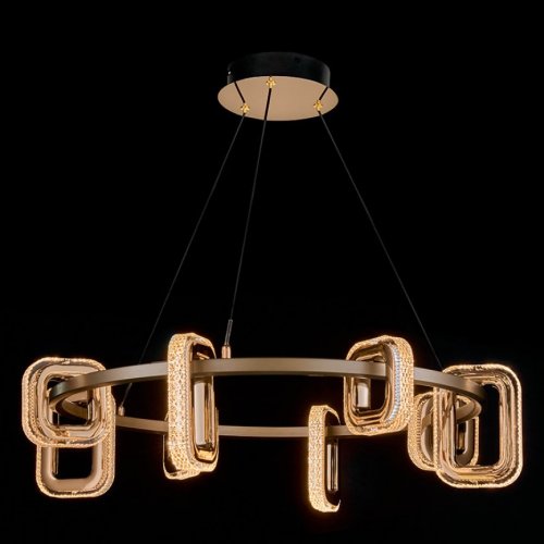 Подвесная люстра Theona LE7701/8 Grey/Gold