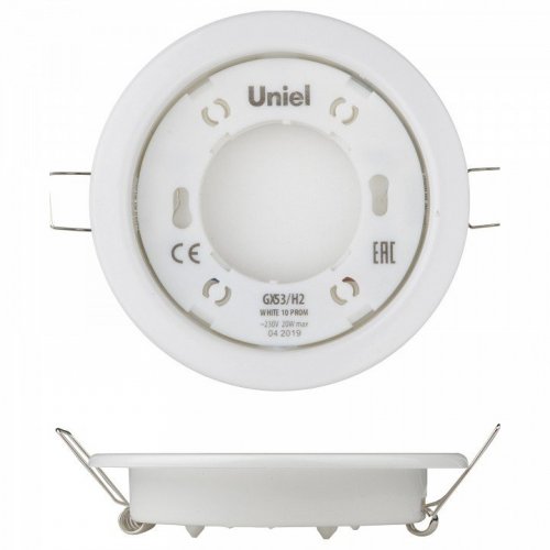 Встраиваемый светильник Uniel GX53-H2 UL-00005051 Встраиваемый светильник Uniel GX53-H2 UL-00005051