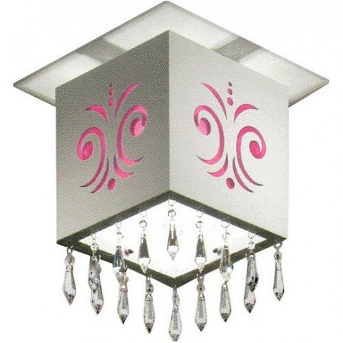 Потолочный светильник MM Lampadari Luxury D042/P1 02 V1607 rosso