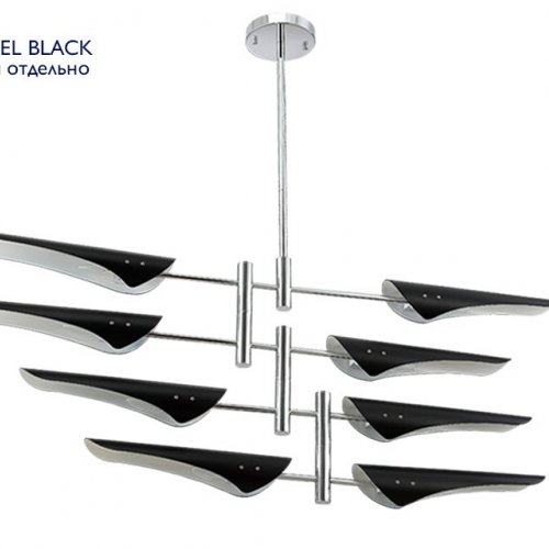 Подвесная люстра Crystal Lux Rafael SP8 Chrome Подвесная люстра Crystal Lux Rafael SP8 Chrome