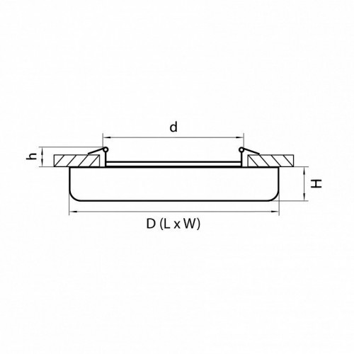 Встраиваемый светодиодный светильник Lightstar Zocco 221244