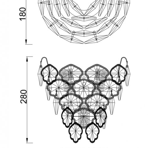 Бра Florence LE6908/1W CH