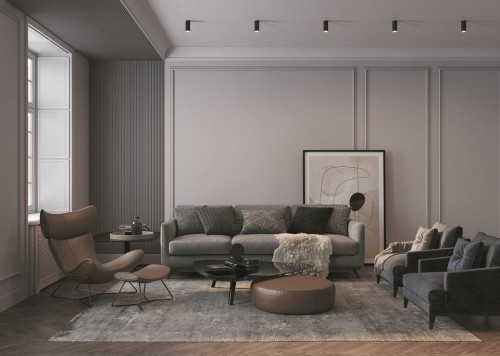 Потолочный светильник Maytoni Focus S C052CL-01B